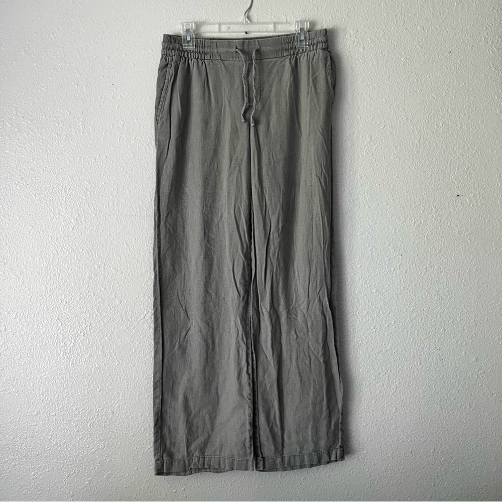 Old Navy Women’s Light Gray Pull-on Pants - Size Small, Tall